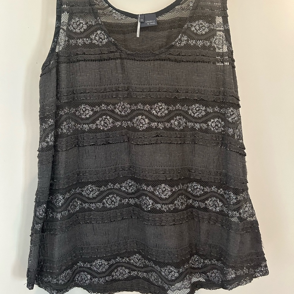 Sparkle & Fade Tank Top